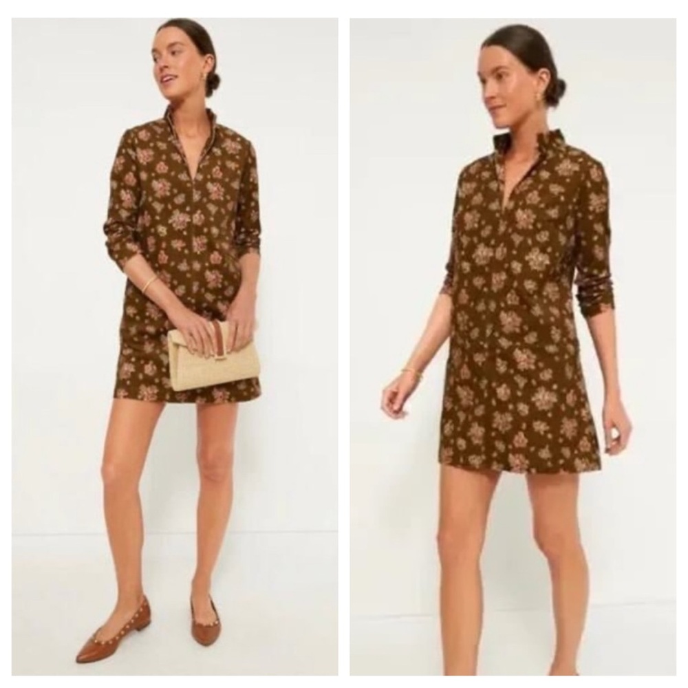 Tuckernuck Hazel Bouquet Corduroy Clifton Dress | SMALL NWT - Picture 2 of 11